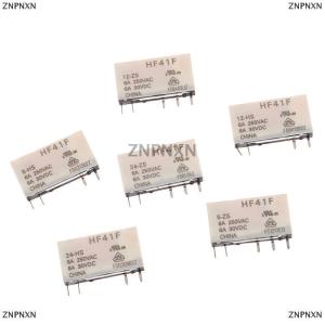 [COD] ZNPNXN รีเลย์ไฟฟ้าย่อยรีเลย์อุตสาหกรรม HF41F-24-HS HF41F-12-HS HF41F-12-ZS HF41F-24-ZS HF41F 41F