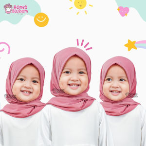 HONEYBLOSSOM - pashmina instan anak / pastan anak / jilbab bayi / jilbab anak perempuan 0-7 tahun / jilbab pashmina instan anak / jilbab anak zahra