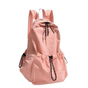 Casual Yet Elegant School Bag Backpack Large Capacity Travel Daypack Rucksack Nylon Book Bag Aesthetic Book Bag