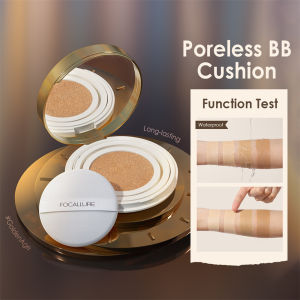 FOCALLURE Makeup Air Cushion Cover Pores and Spots Clear Matte BB Cream Waterproof Sweatproof Long Lasting Not Easy to Take off Makeup