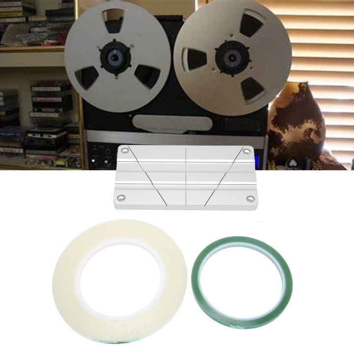 Open Reel Audio Splicing Tape, 1/4 10 Zoll Tape Splicing Professionelles Open Reel Tape, Audio Tapes Media Splicing Tape für Revoxsonido Open Reel Audio Splicing Tape, 1/4 10 Zoll Tape Splicing Professionelles Open Reel Tape, Audio Tapes Media Splicing Tape für Revoxsonido