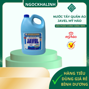Nước Tẩy javel Mỹ hảo xanh 4KG T4