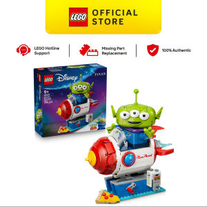 LEGO Disney Pixar 43307 Alien with Pizza Planet Rocket Ride (714 Pieces)