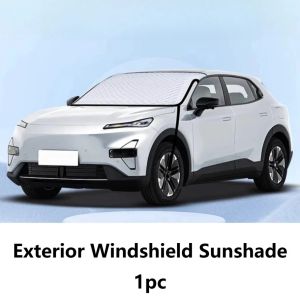 secr For Leapmotor T03 21-26 Car Front Windshield Sunshade UV Protection Exterior Windshield Sunshade Heat Insulation Car Accessories P7Q2M