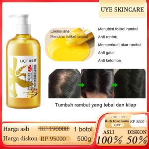 Shampoo Rambut Romtok Ekstrak Polygonum Multiflorum Dan Jahe Mencegah Rambut Rontok Penumbuh Rambut Cepat Menumbuhkan Rambut Sampo Rambut Rontok Dan Ketombe 500ML