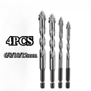 MATA BOR KACA KERAMIK 6 8 10 12 MM TUNGSTEN CARBIDE PEMBOLONG KACA PELUBANG KERAMIK ALUMINIUM GRANIT BESI MIKA 6mm 8mm 10mm 12mm UPGRADE