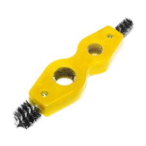 Multifunctional Car Terminals Brush Double Head Rust Cleaning Tool Brush Portable Universal Car Clean Accessory