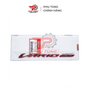 Tem chữ Honda Vario 150 đỏ chính hãng 86831-K59-AA0ZA - Keo dính cực chắc thay tem trầy xước
