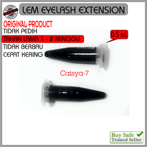 Eyelash Extension GLUE 05 ml Mini Pack 1-2 Minggu TAHAN LAMA TIDAK PERIH TIDAK BERBAU PREMIUM