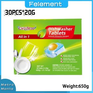 30pcs Solid Cleaner Tablets For Dishwasher Detergent Tablets Special