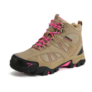 Sepatu Gunung Wanita Snta 611 Krem Trekking/Hiking/Outdoor