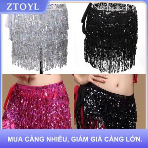 【ZTOYL】 Trang phục múa bụng váy quấn hông tua rua tua rua váy quấn eo