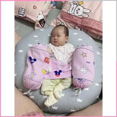 Gối chống trào ngược cho bé 0-2 tuổi chất cotton cao cấp