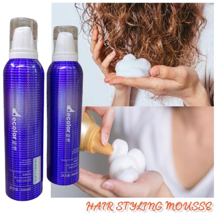 HAIR STYLING MOUSSE FOR CURLY HAIR 300 ML 1PC Lazada PH