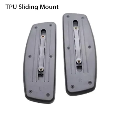 BIMI 2Pcs/1Pair Easy Installation Office Chair Arm Pads with Mounting Hole Water Resistant Desk Chair Armrest Durable Universal Replacement Armrest