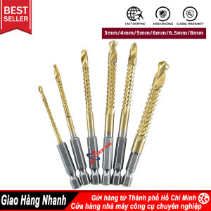 Bộ 13 mũi khoan cao cấp thép HSS chuôi lục giác phi 1.5-6.5mm