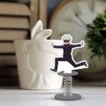 Anime Jui Varataya Kaisen Gojo Satoru Spring Vibration Table Acrylic Toy Decorative Gift. 