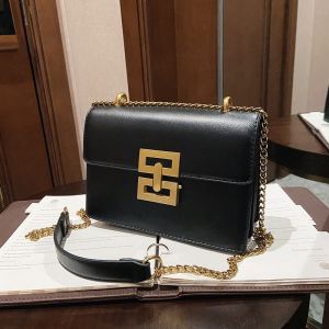 Ielgy Nữ Thời Trang Phục Hưng Túi vuông nhỏ Dây chuyền đeo sáng tạo khóa túi đeo chéo