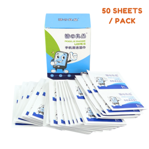 Disposable Mobile Screen Wipes Digital Device Antibacterial Cleaning Cloth Alcohol Disinfectant Screen Wipes