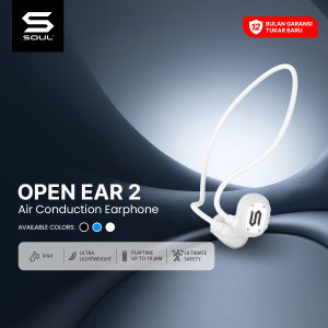 SOUL Open Ear 2 Air Conduction Earphone IPX4 Lightweight Sport Headset Bluetooth