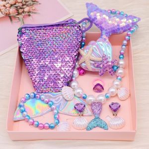 [HÀNG LOẠI 1] Váy Nàng Tiên Cá cho bé gái Đầm công chúa Tiên Cá cosplay Halloween