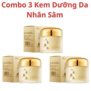 Kem Dưỡng Da Nhân Sâm Tặng Tẩy Da Chết Hỗ Trợ Mờ Nám Xóa Nhăn Chống Lão Hóa - Dưỡng Ẩm