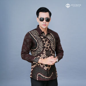 WOUBATIK - Kemeja Batik Sanggit Slimfit Lapis Furing KP 511