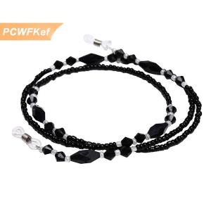 【PCWFKef】 Dây đeo mắt kính đính cườm hạt giá đỡ dây Đeo Mắt Kính đọc sách