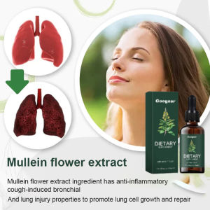 【Mullein Flower Lung Clearing & Soothing Respiratory Drops】BreathDetox Herbal Lung Cleansing Spray (Relieve Phlegm Sore Throat Dry Throat Itchy Throat/Throat Care Drops)Clear Breath Herbal Drop Maori Throat Drops Throat Discomfort 呼吸道滴剂
