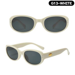 แฟชั่นเกาหลี แว่นกันแดดตาแมว รูปไข่ hip-hop ทรงฮิต แว่นตาแฟชั่น เรโทร เครื่องประดับแฟชั่น  ป้องกันแสงแดด กันUV400 เทรนด์สไตล์เกาหลี ดีไซน์เก๋ น่าใช้งานสุดๆ