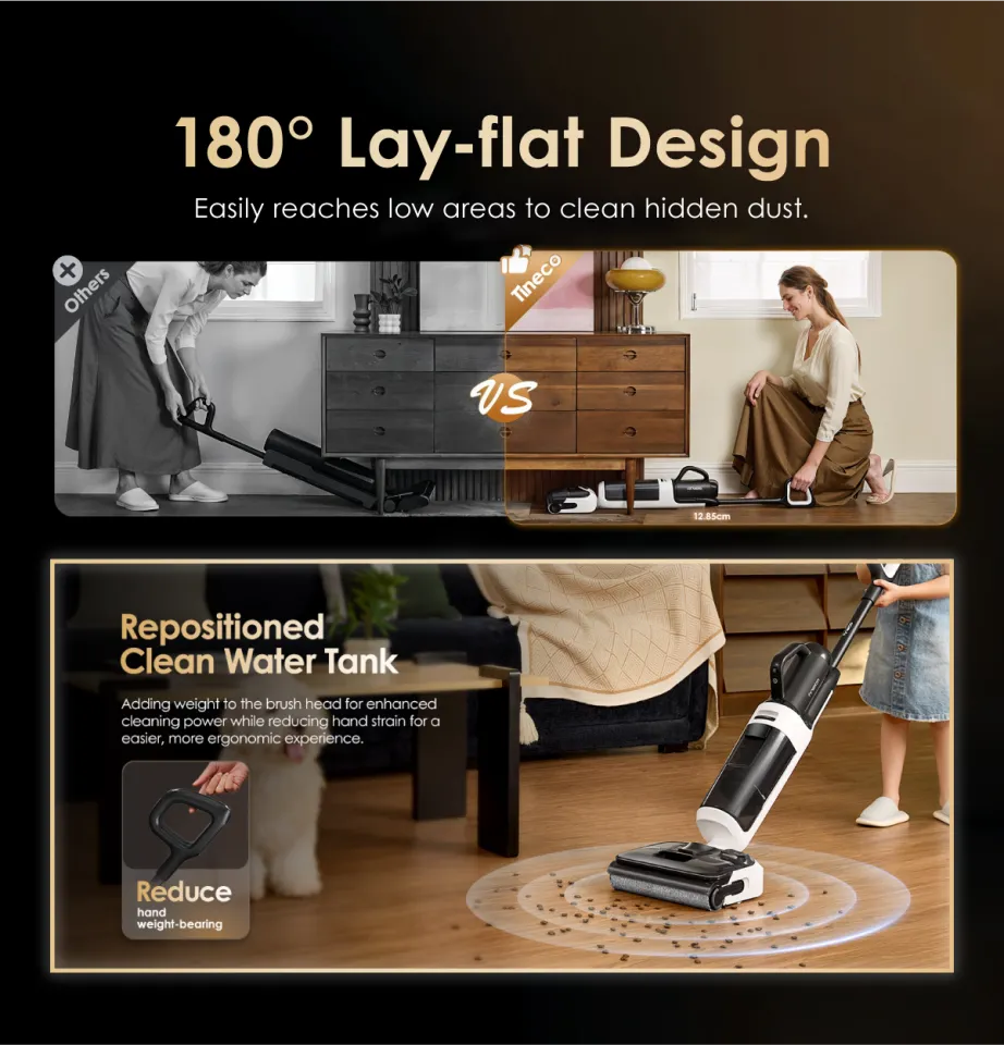 Flagship Tineco Floor One Switch S7 Smart Cordless Wet Dry Floor