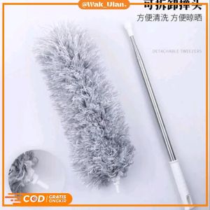 Kemoceng portable Microfiber Teleskopik 28 M Alat Pembersih Celah Langit Rumah Dapat Ditarik & Ditekuk