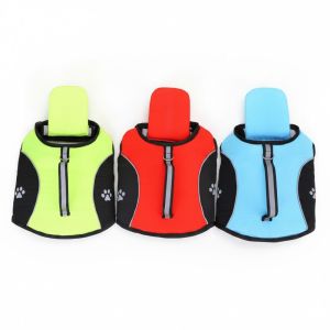 MADEWITH Superior Buoyancy Dog Life Jacket Waterproof Breathable Pet Flotation Vest  Towable Dog Swimming Vest Water Sports