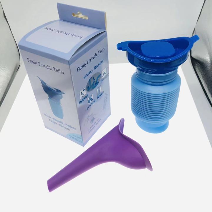 Female Urination Device Urinal Funnel For Women No Overflow No Leak