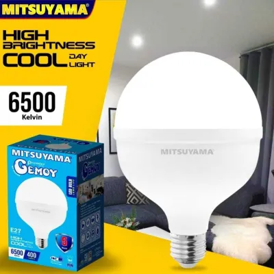 BOHLAM/LAMPU LED 60W 50W 40W 30W 20W 15W 10W 5W MITSUYAMA GEMOY SERIES - CAHAYA PUTIH