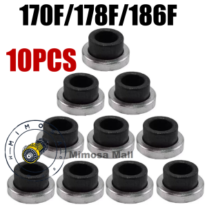 Mimosa Mall 10PCS Nozzle Retainer Fuel injector Cap 170F 178F 186F 186FA 188F 192F Aircooled Diesel Engine