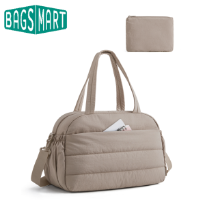 BAGSMART Travel Bag Boston Bag Large Capacity Waterproof Gym Bag Suitable for Sports Travel Daily Outing2026