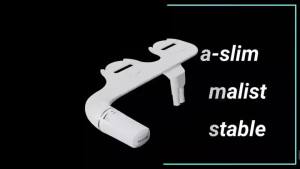Bathroom Toilet Bidet Seat Attachment Water Spray Dual Nozzles Non-Electric Self-cleaning