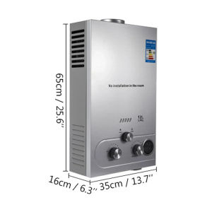 Water heater 6L/8L/10L/12L LPG Propane Gas Instant Hot Water Heater Boiler Outdoor Stainless Steel And Multipoint Water Heater