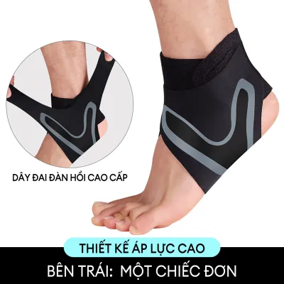 Băng quấn cổ chân đai bảo vệ cổ chân đá bóng tránh lật khớp chân cổ chân chơi thể thao
