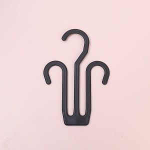 Polocat 1/5/10pcs Thick Plastic Double Hook Shoes Drying Hooks Hanger for Slipper Sandal Multi-Purpose Household Clothes Bag Storage Hook