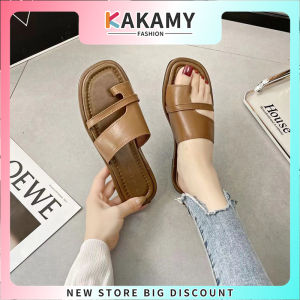 KAKAMY sandals for women slippers Soft breathable non-slip slippers 2025 Walking shoes Open-toe Sandals#4.21/01