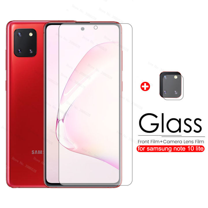 For Samsung Not 10 Lite 2-in-1 camera Tempered glass for Samsung - Main Image