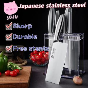 Japanese stainless steel kitchen knife 304 stainless steel cutting knife bone cutting knife [original]