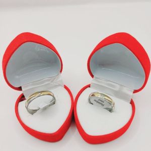 Cincin WanitaCincin Sejati Cincin Couple TitaniumS.Steel Tahan Lama Anti Karat CS015