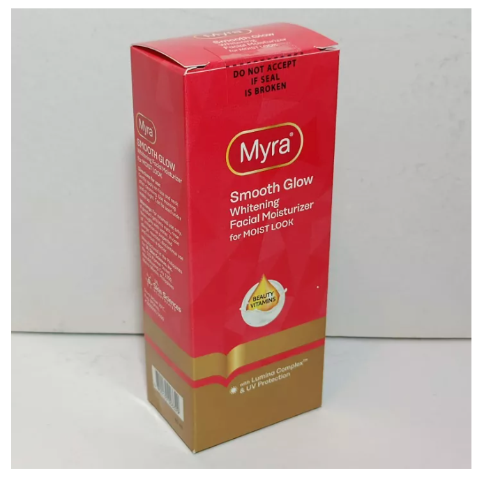Myra E Smooth Glow Whitening Facial Moisturizer 40 mL (with Beauty