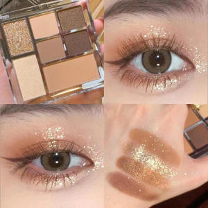 Maybelle-16# Palet Eyeshadow Warna Kelapa Mentah-Tahan Air dan Tahan Keringat