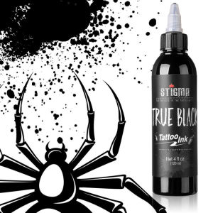 【Ready Stock】Stigma Black Tattoo Color 120ml Professional Tattoo Machine Pigment Tattoo Ink Tattoo Equipment OEM