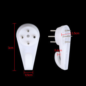 10PCS Đinh 3 Chân 4 Chân Chuyên Đóng Tường Treo Ảnh Đồ Tiện Lợi Không Cần Khoan Vít-MOGEE