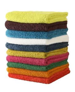 ONE STEP SHOP l Face Towel 30x30cm 100% Cotton Ring Spun Highly Absorbent and Soft Feel Essential Saloon Hand Gym Spa Towel Handkerchief